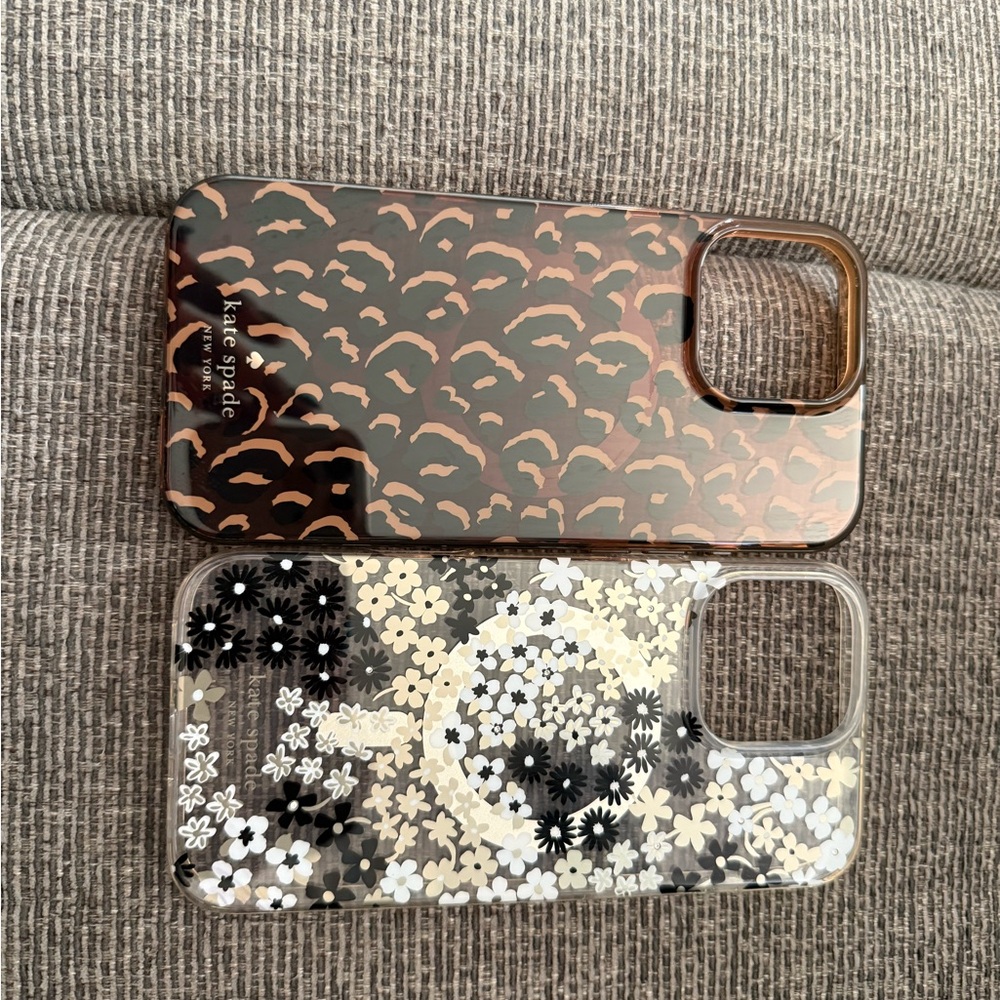 Kate Spade Leopard and Floral iPhone Cases